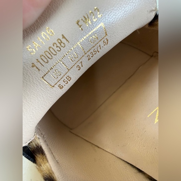 Stuart Weitzman Womens Loafers Size 6.5 Calf Hair Palmer Bold Shoes - Picture 7 of 9